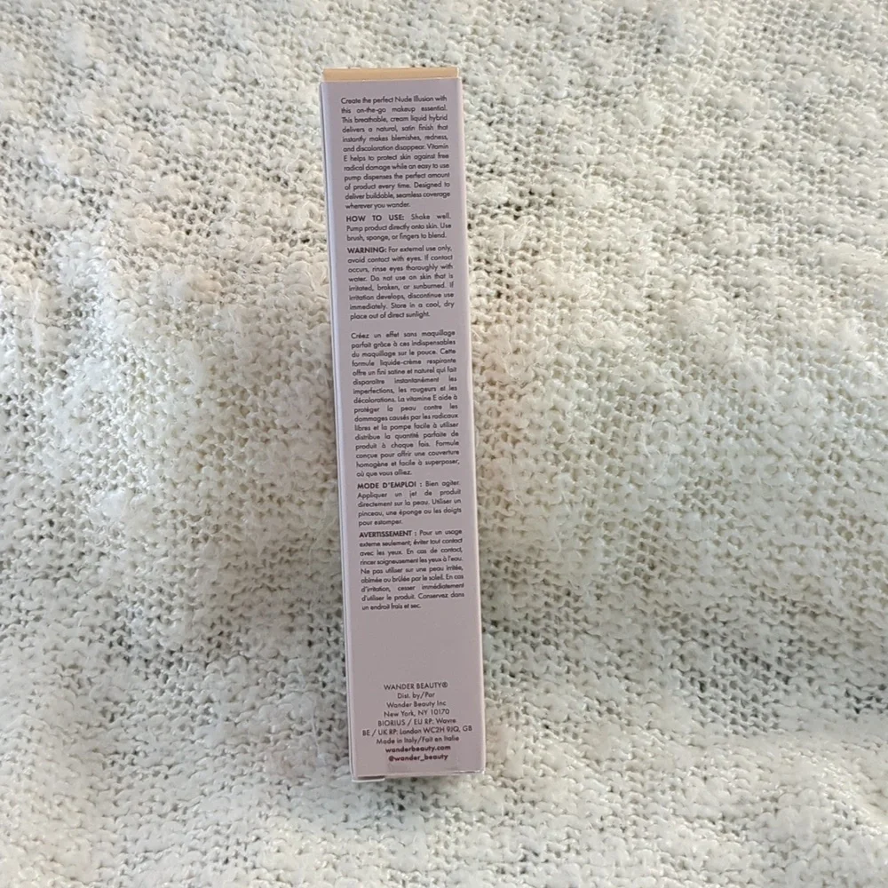 Wander Beauty Nude Illusion Liquid Foundation in Light, 30ml/1.01fl oz